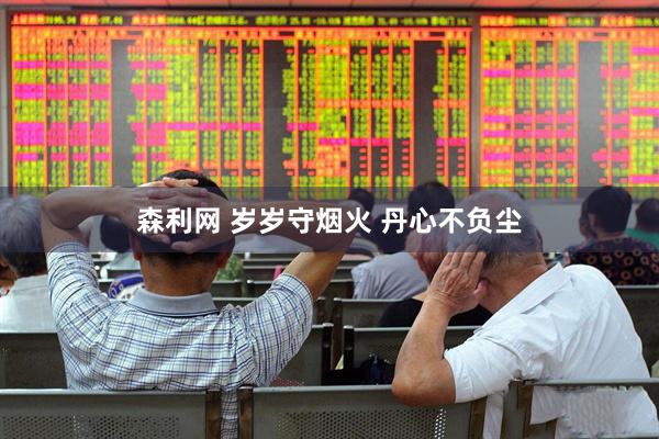 森利网 岁岁守烟火 丹心不负尘